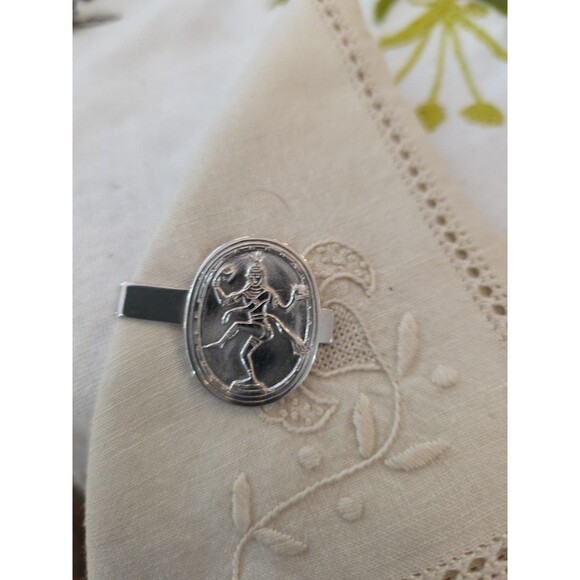 VTG Swank Mens Tie Clip Thai Goddess Necktie Accessory - Picture 1 of 4
